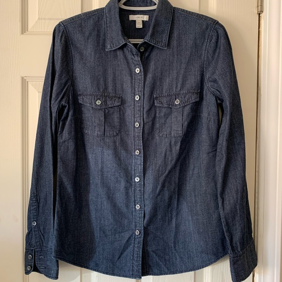 2 beautiful J.Crew denim shirts. - Picture 4 of 7